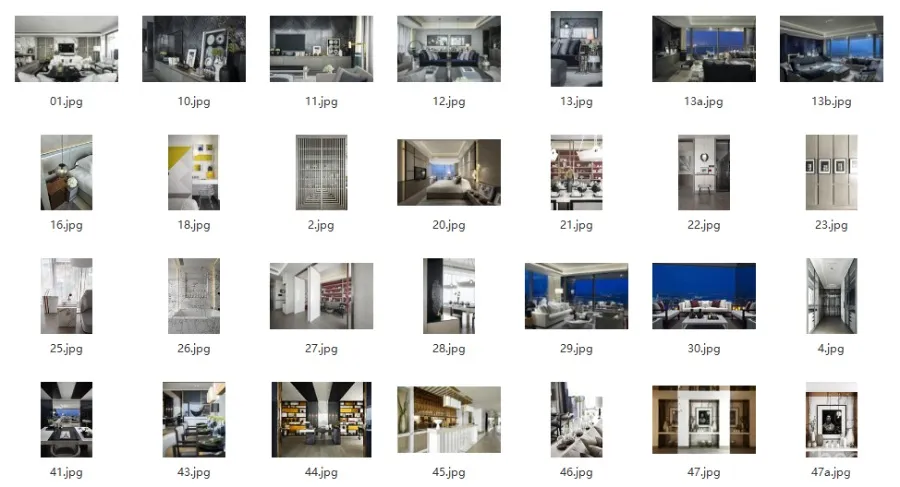 知名机构，样板间风格分类精选案例【430M】