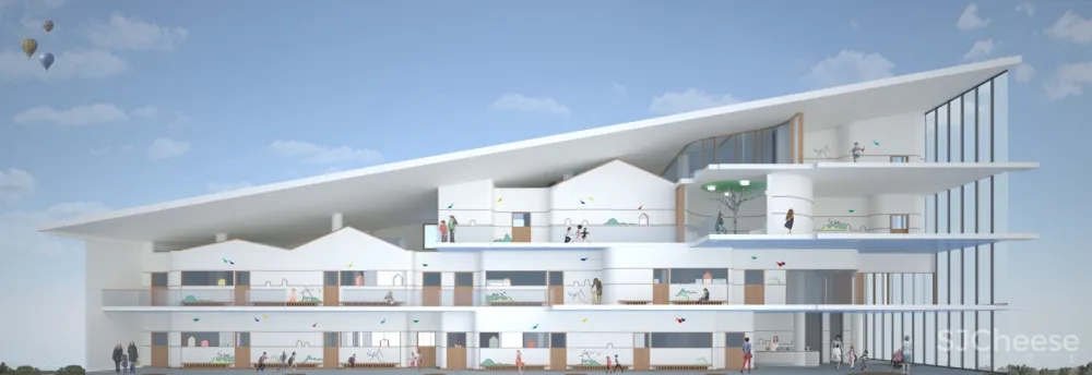 北京亦庄蒙特梭利幼儿园 / ArkA