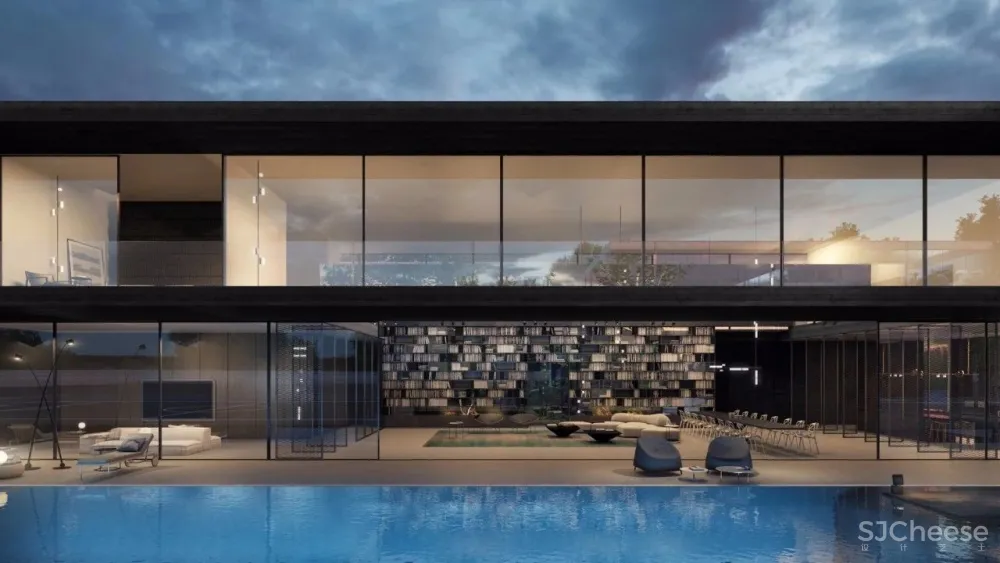 1500m² 大别墅,极简大师这样打造,美竟如此纯粹