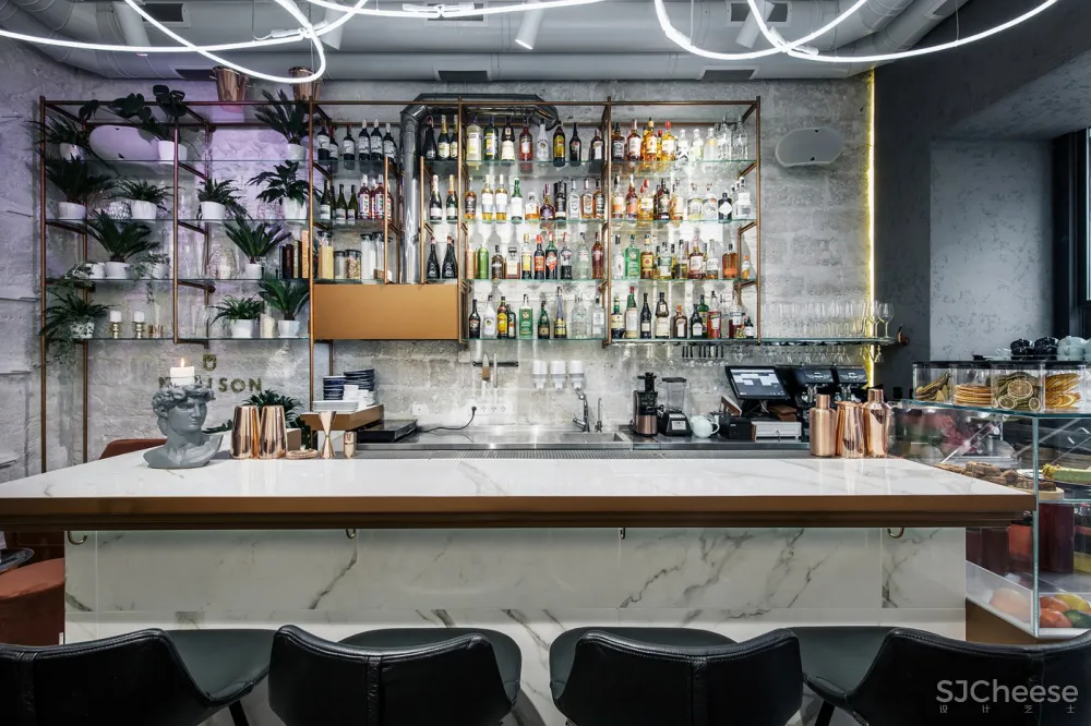 YØDEZEEN Architects ：美发美容沙龙 Madison beauty bar 首