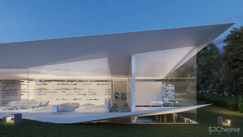 1500m² 大别墅,极简大师这样打造,美竟如此纯粹