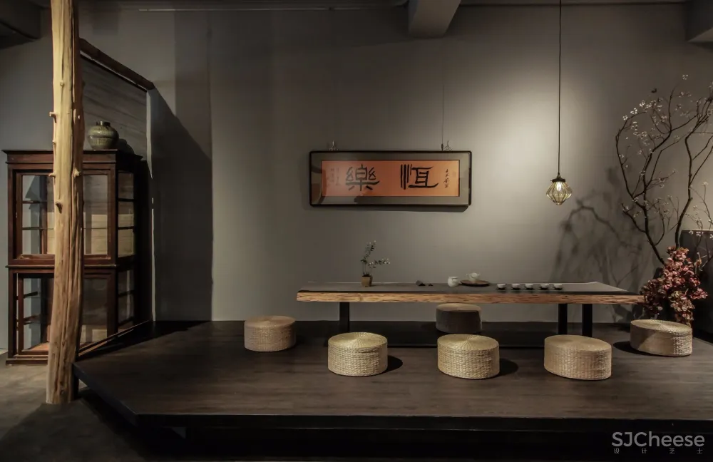 城市一隅,古朴禅境小茶馆 | SW 8. studio 首