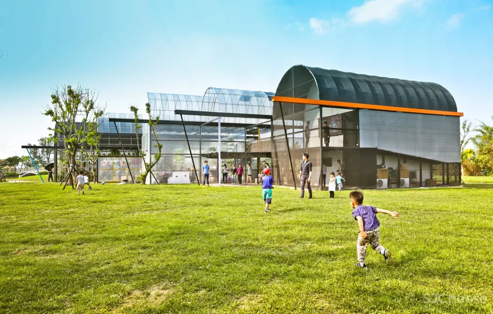 桃园温室之家,以气候组织空间 / BIAS Architects