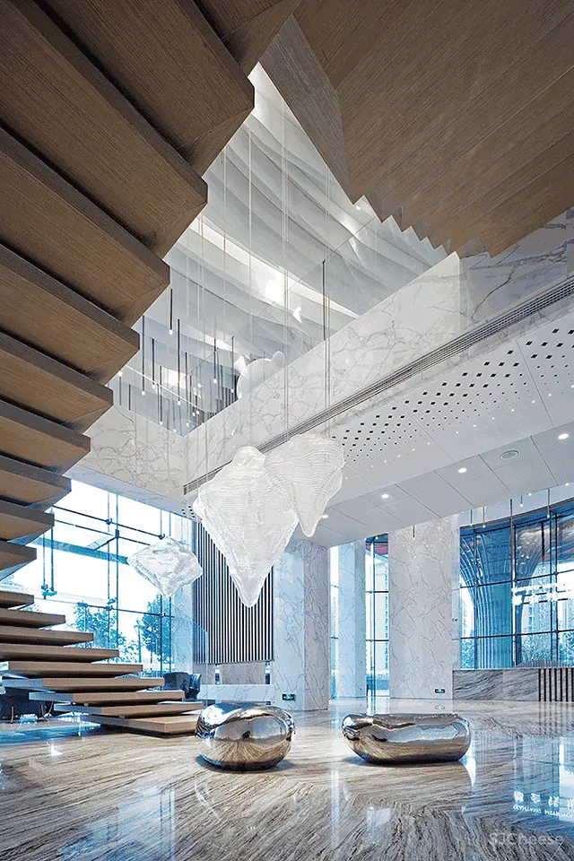 都会钱塘销售展示中心:新现代主义邂逅自然浪漫