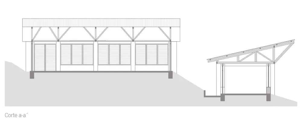 Tepetzintan村镇生产学校，墨西哥 / Rural Digital Baccalaureate No. 186 + Comunal: taller de arquitectura