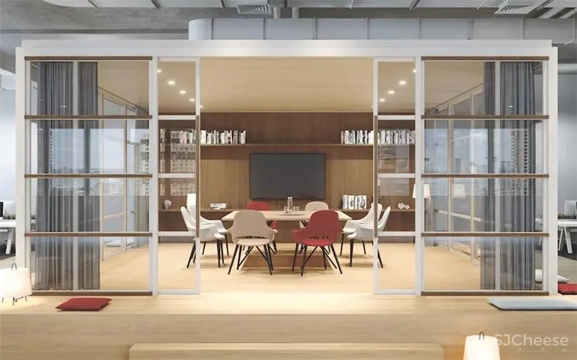 kettal为开放式工作空间设计了模块化“办公亭”