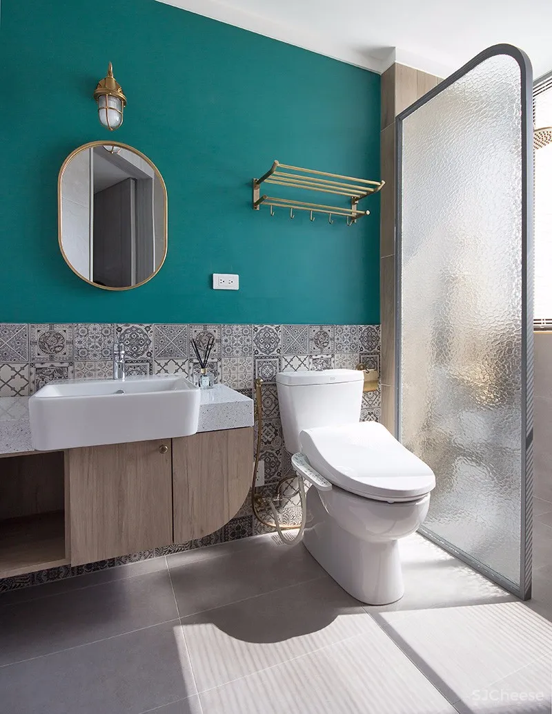 粗犷与优雅！台南181.5㎡混搭现代感透天厝 | 执见设计