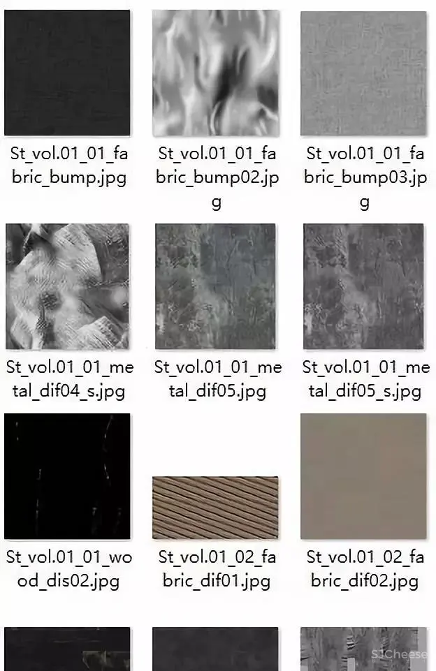 高精度室内沙发单体素材模型集合带材质贴图！886M