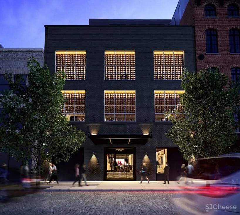 纽约肉库区雷克萨斯交流中心设计