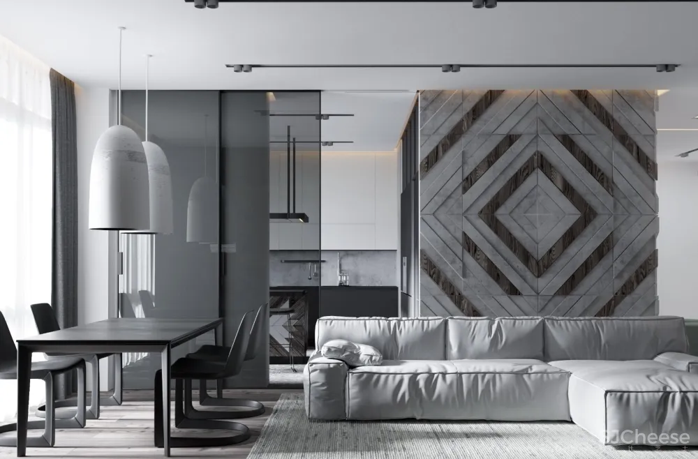 国外高级灰家庭住宅设计 | U-Style 首