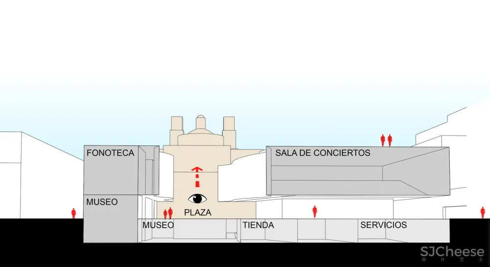 聚集音乐能量，连接人与城市的墨西哥音乐宫 / Alejandro Medina Arquitectura + Reyes Ríos + Larraín arquitectos + Muñoz arquitectos + Quesnel arquitectos 首