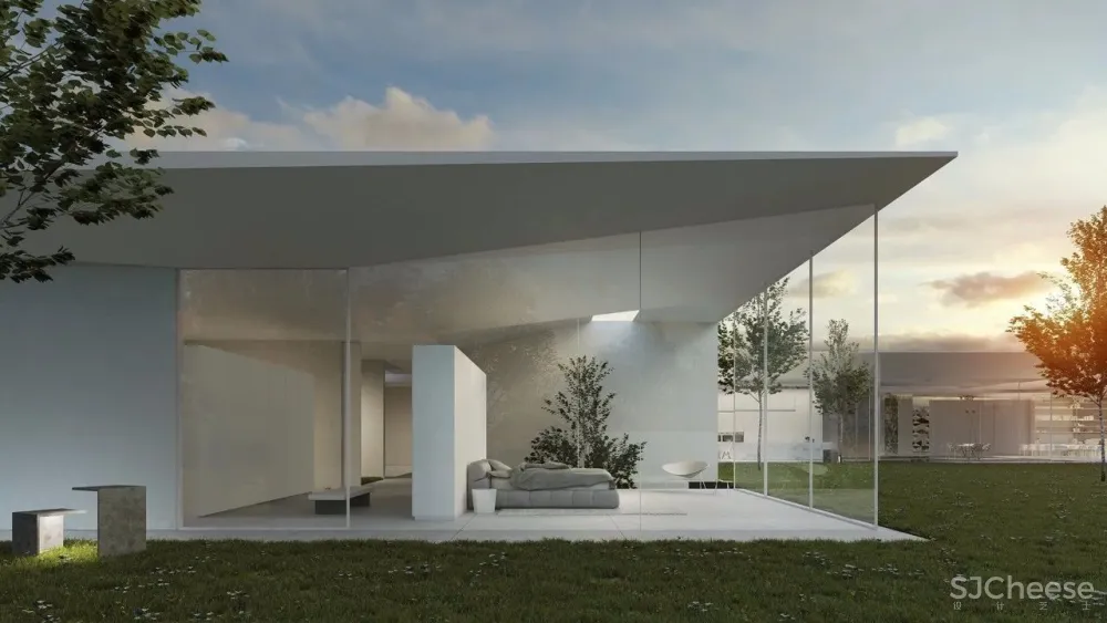 1500m² 大别墅,极简大师这样打造,美竟如此纯粹