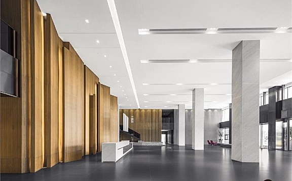 直上:长沙三能集成房屋股份有限公司办公楼设计