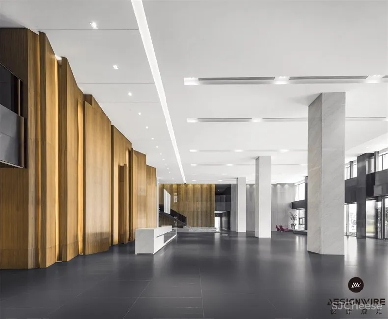 直上:长沙三能集成房屋股份有限公司办公楼设计