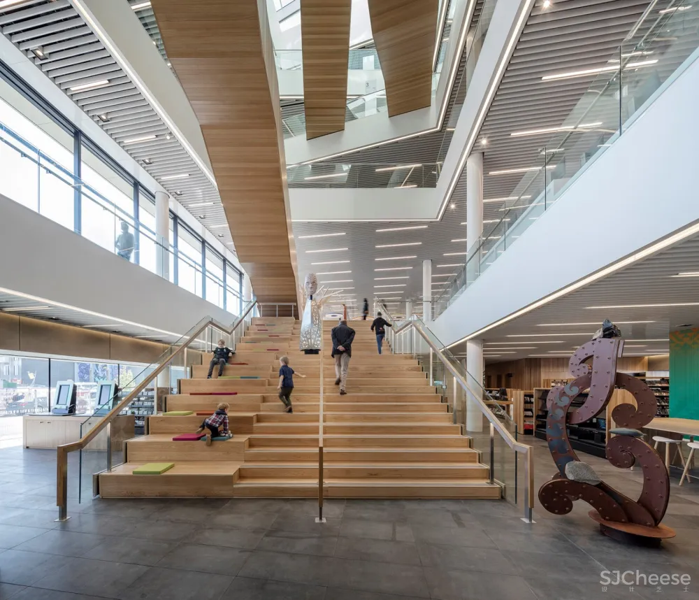 Tūranga新中央图书馆,新西兰 / SHL