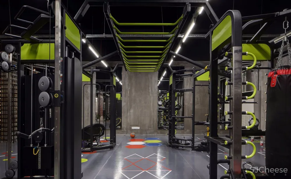 上海建桥学院:健身梦工厂设计