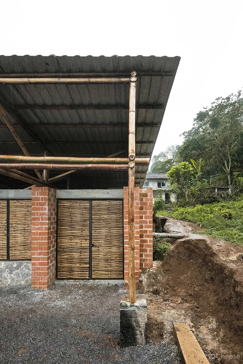 Tepetzintan村镇生产学校，墨西哥 / Rural Digital Baccalaureate No. 186 + Comunal: taller de arquitectura