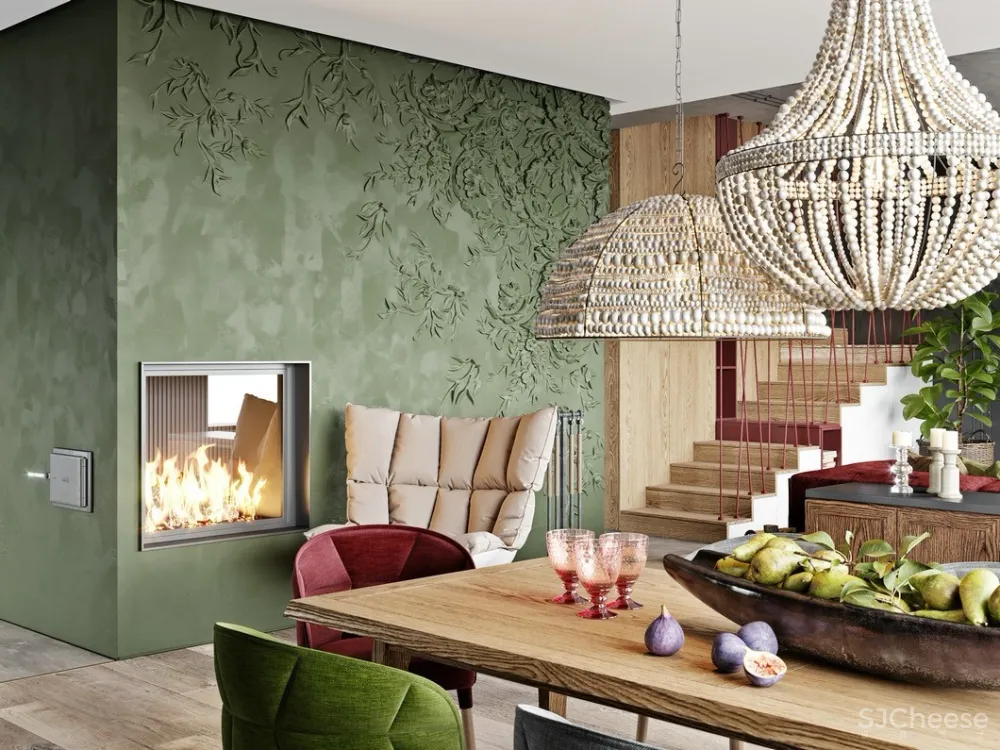 一个户型，三套表现方案，美到爆！ 首