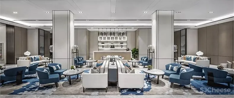 六艺源:长沙融创城售楼处设计