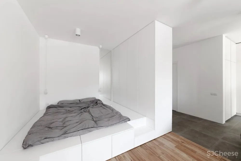 小户型这样设计,45㎡ 瞬间变“大”一倍!