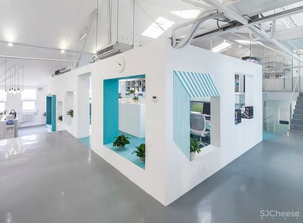 清新海狸工坊办公空间 | 张淼建筑设计事务所 首
