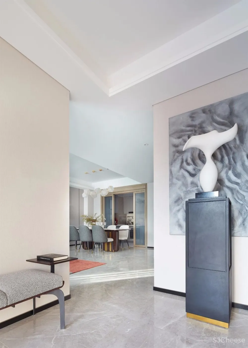 307.5㎡爱马仕橙别墅设计方案 丨优雅又不失时尚感。