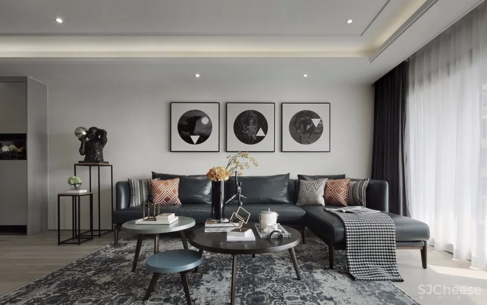 150㎡现代简约住宅 | 钟行建室内设计师事务所