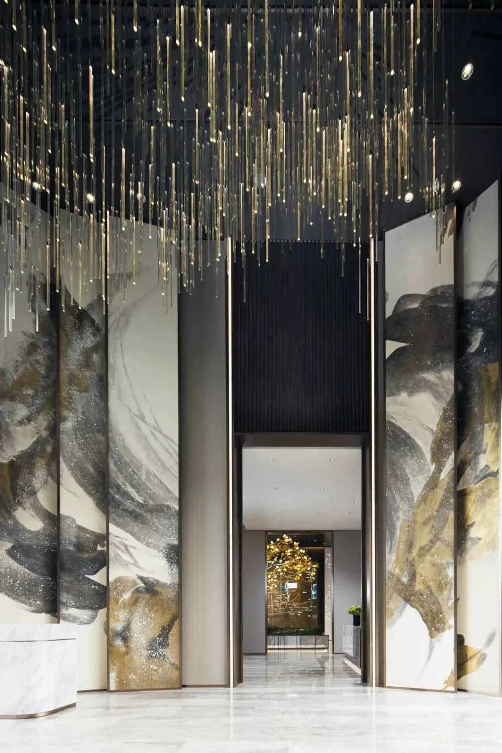 NNS纳沃设计新作 | 诗意般的架构，雅致奢华的视觉体验