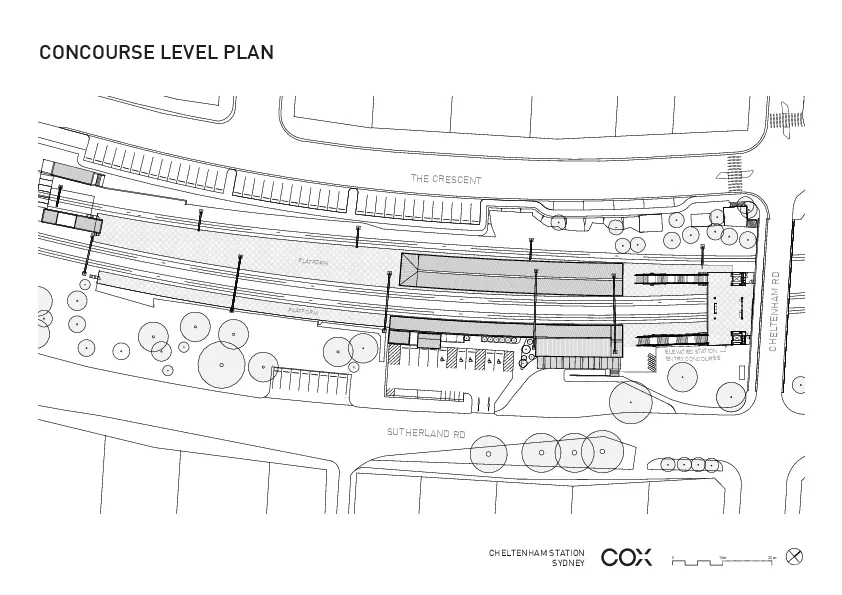 切尔滕纳姆车站: Cox建筑事务所