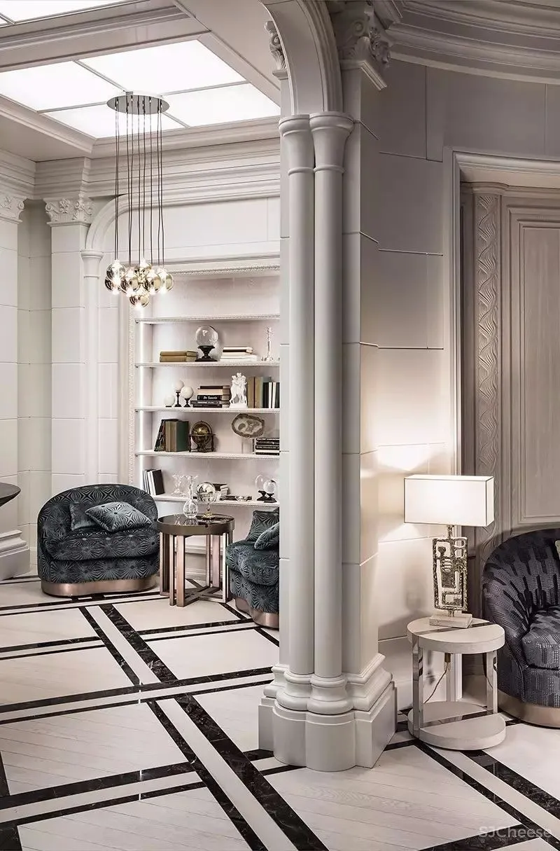 看看这些摄影图丨软装陈设就这样布置