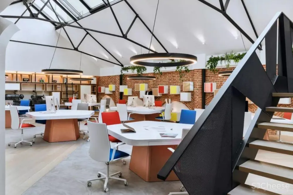 有这样的办公室,大家都愿意来上班 | ID Real马德里总部办公 ID Real马德里总部办公