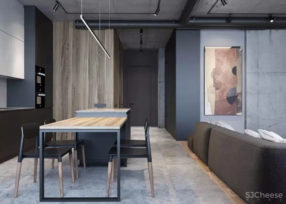 男性的硬朗与温度:做一个高级灰空间 男性的硬朗与温度:做一个高级灰空间