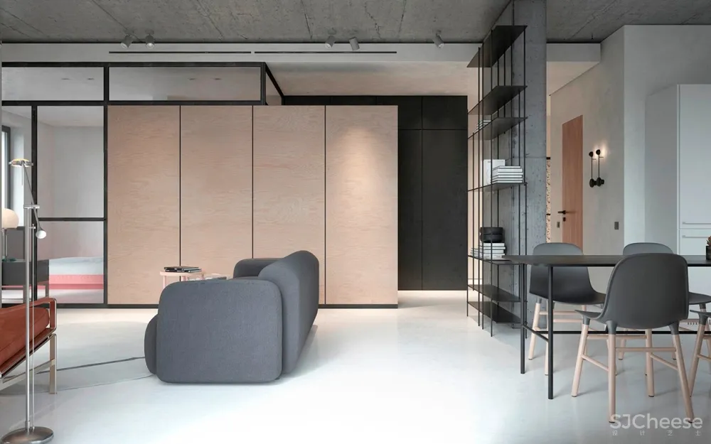 莫斯科76㎡两居室公寓 | KDVA Architects