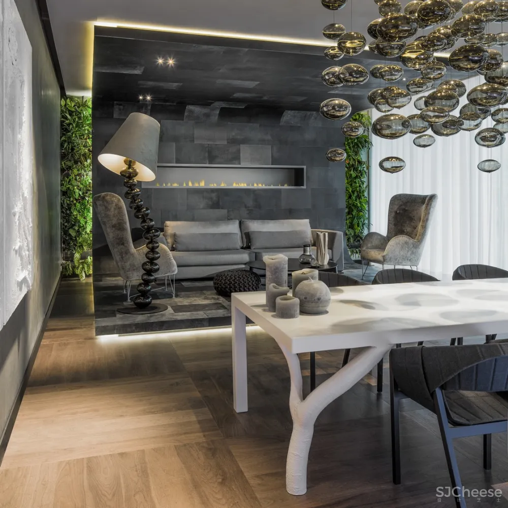 KOLENIK棋盘室设计