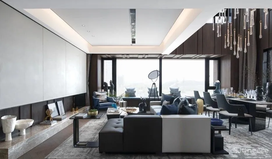 极致高级灰别墅,时尚更有范!