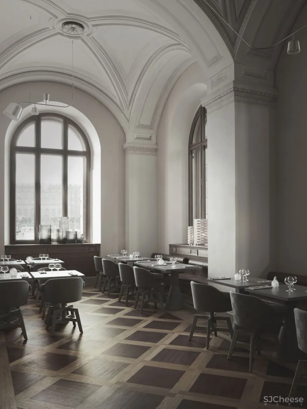 首发 | 北欧工艺被重塑:斯德哥尔摩国家博物馆的新餐厅 首