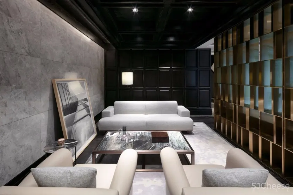 新作 | 450m² 顶级海墅,高级灰诠释冷静睿智的朴质奢华