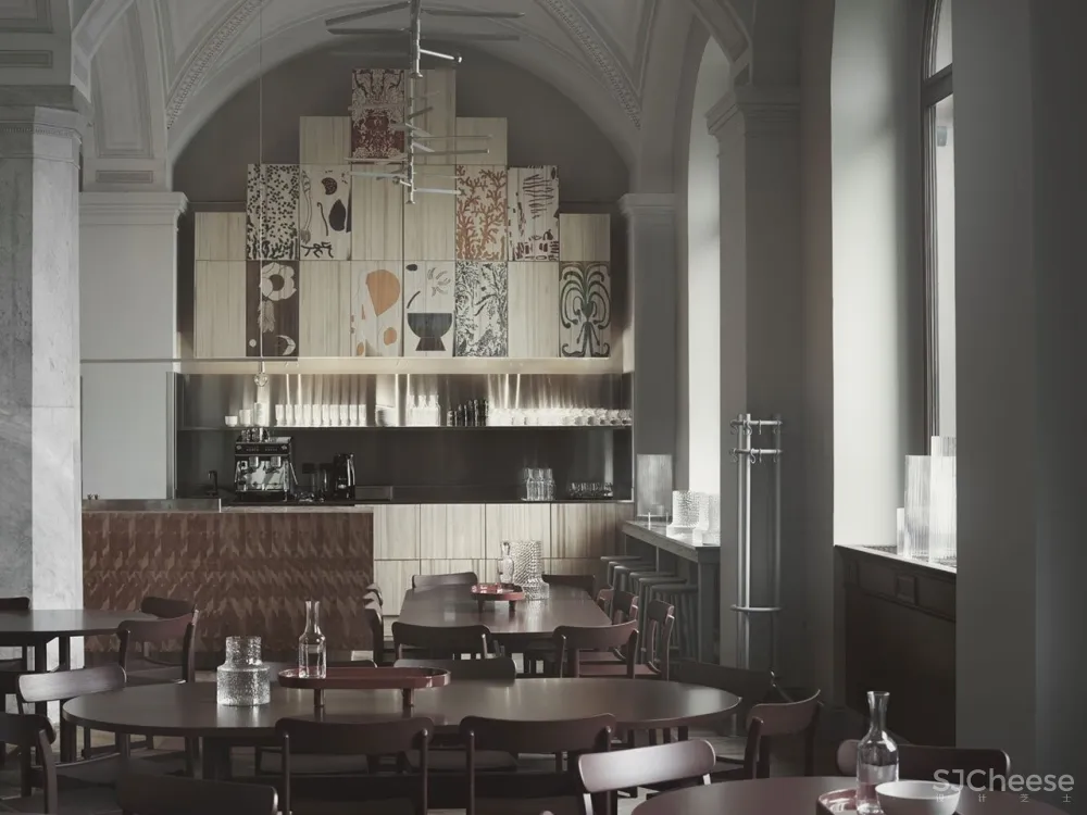 首发 | 北欧工艺被重塑:斯德哥尔摩国家博物馆的新餐厅 首