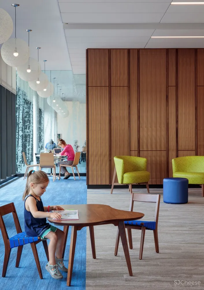 拉姆西镇公共图书馆 / HGA