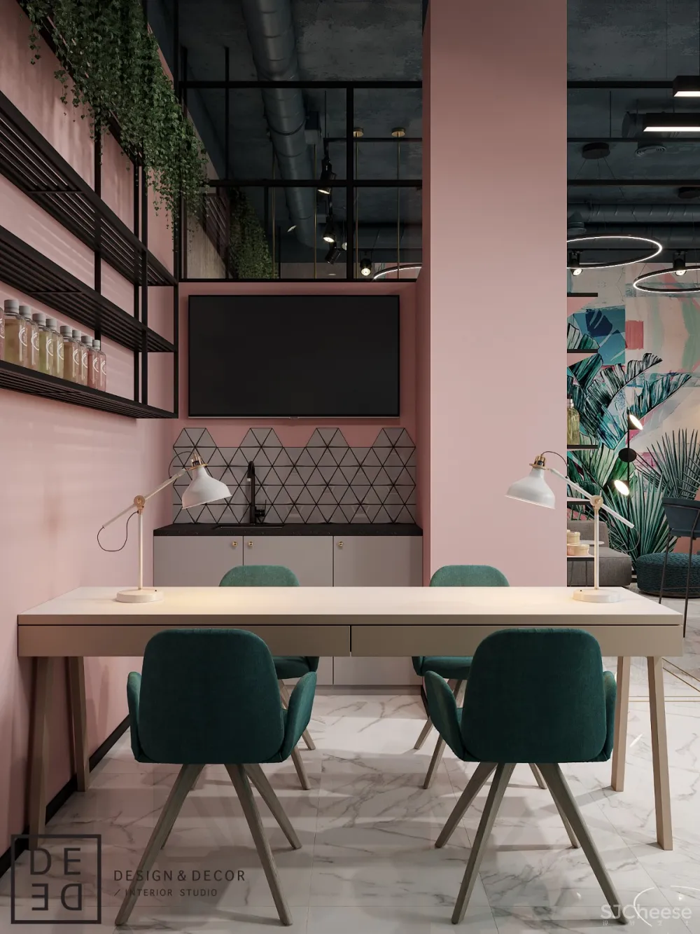 圣彼得堡清新“Tricky mechanics”沙龙 | DE&DE Studio