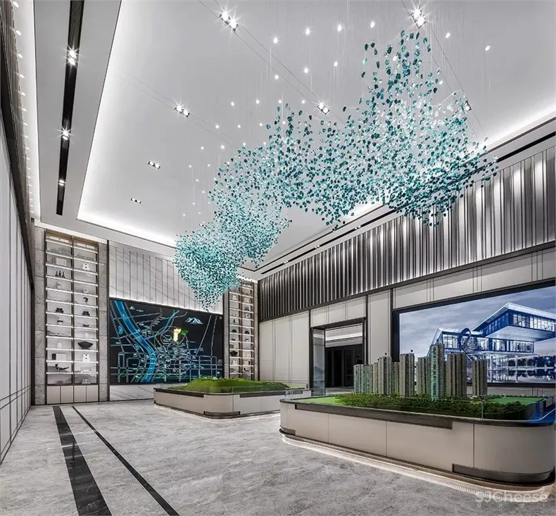 六艺源:长沙融创城售楼处设计