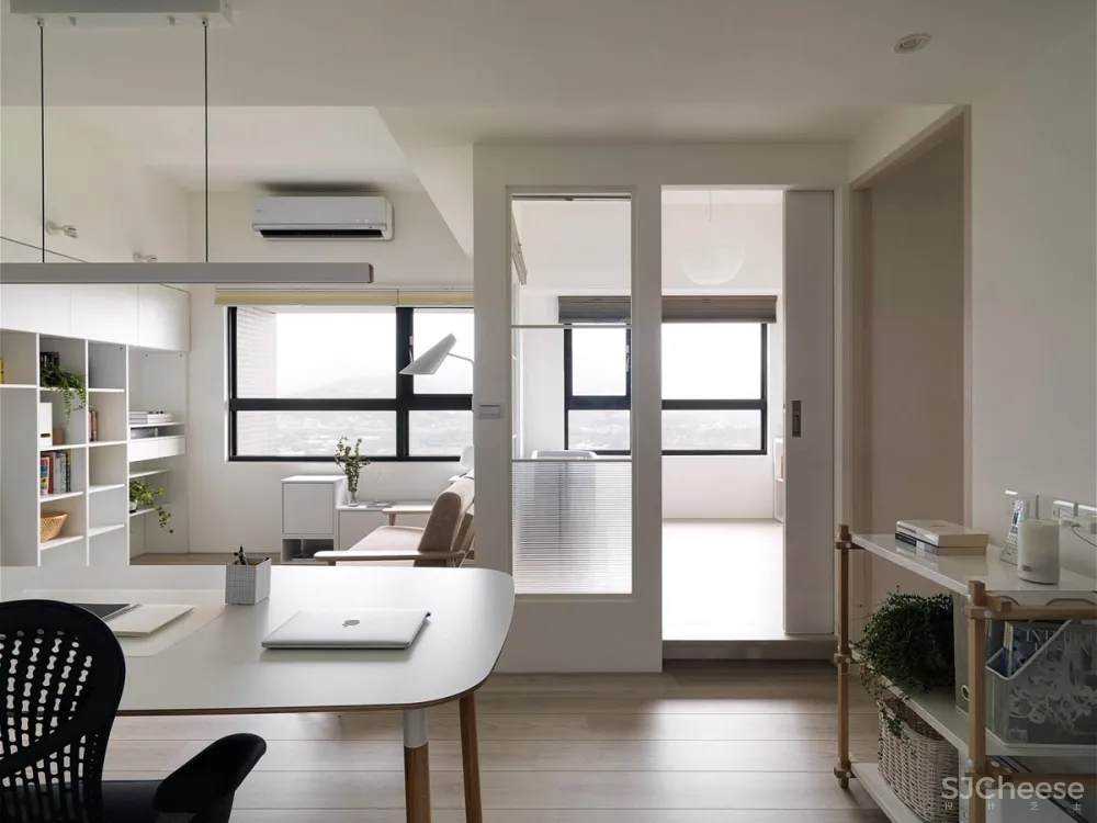 现代风格白色公寓 | November Design