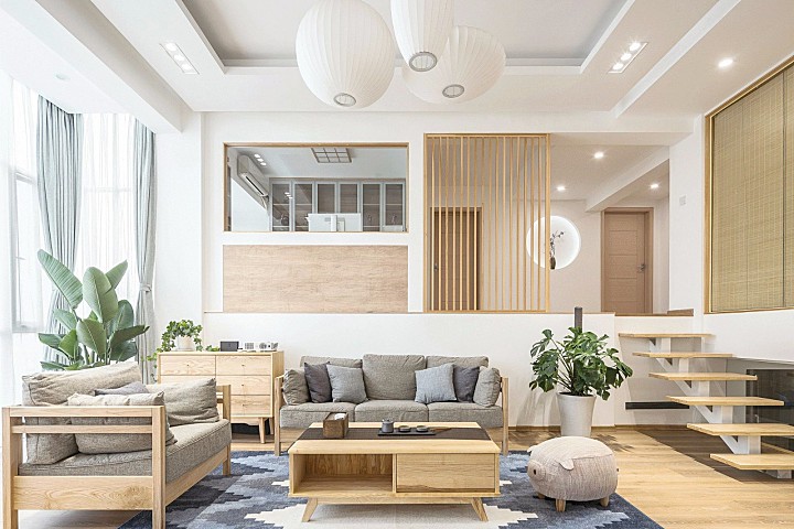 200㎡住宅:成都日式木元素住宅设计