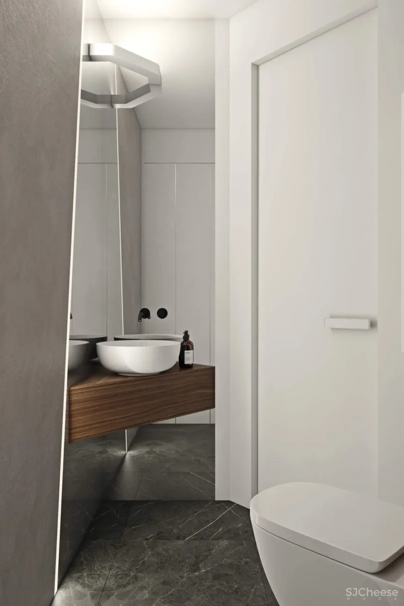 莫斯科Novoe Tushino极简主义现代公寓