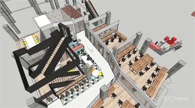 米域·丰再联合办公空间改造设计/予舍予筑