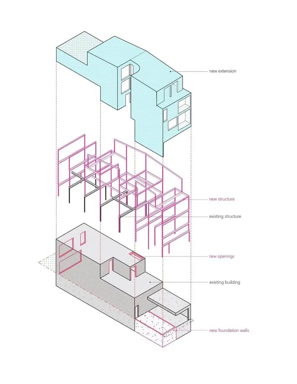 蒙特利尔废弃照相馆改造兽医医院和住宅设计