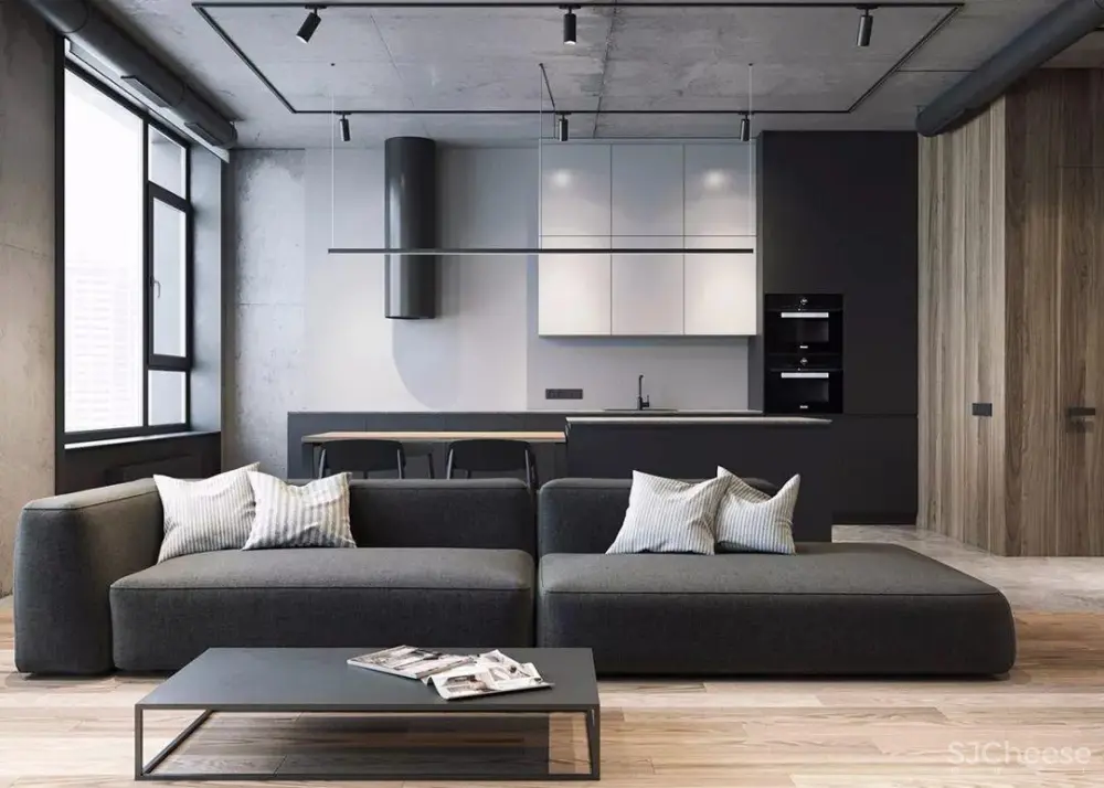 男性的硬朗与温度:做一个高级灰空间 男性的硬朗与温度:做一个高级灰空间