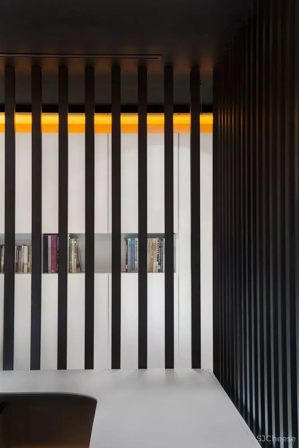 崔树新作:一条橙光,穿过空间,完成设计 崔树新作:一条橙光,穿过空间,完成设计