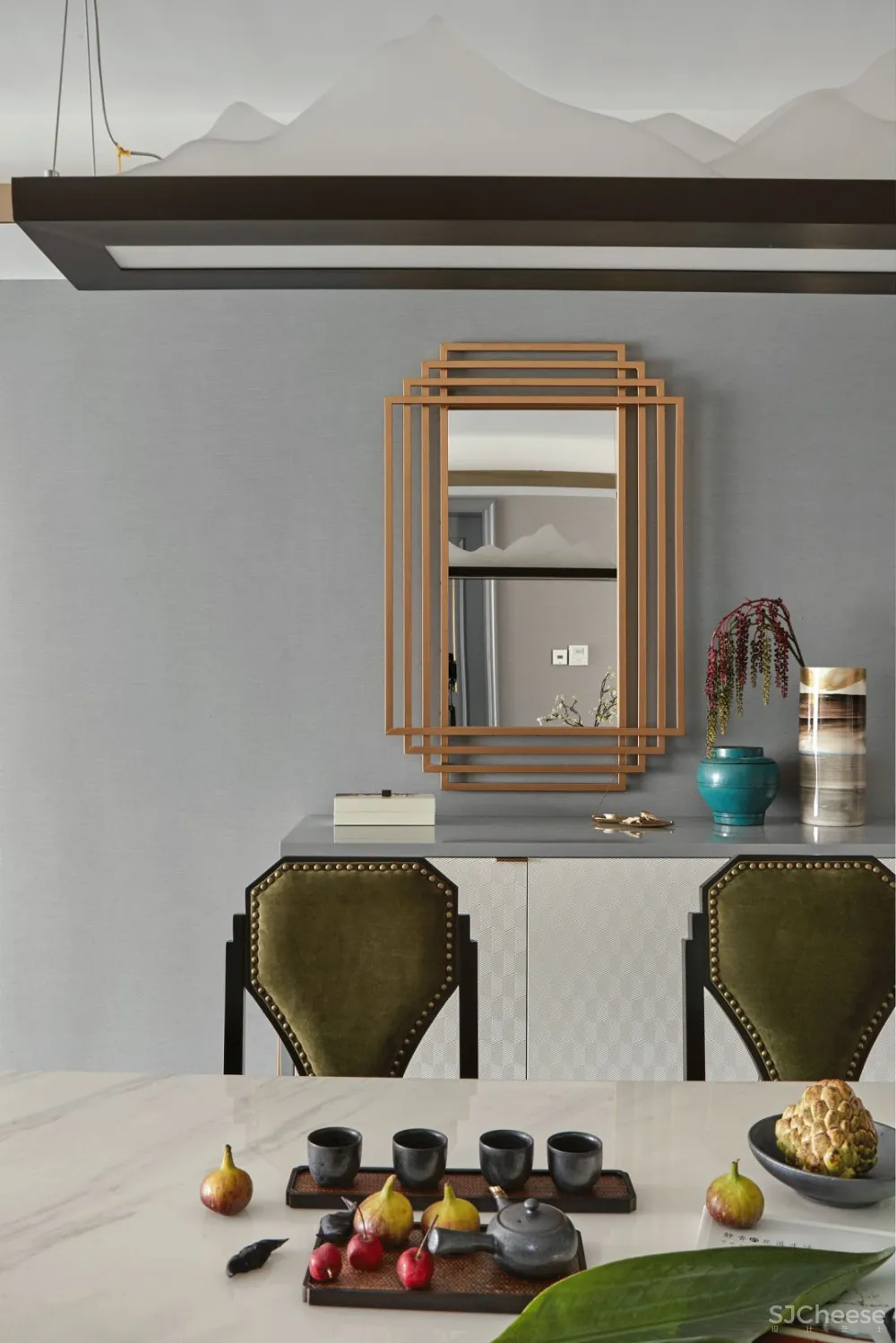 新中式雅致家装设计方案