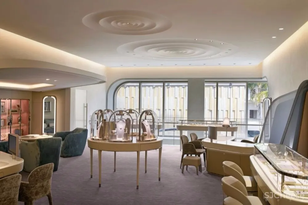 Jouin Manku:法国奢侈品牌 Van Cleef & Arpels精品店设计